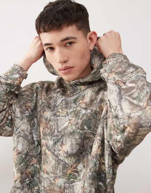 COLLUSION tree camo hoodie - part of a set