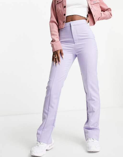 Lilac high waisted store trousers