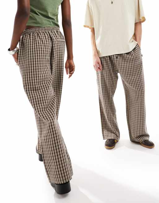 COLLUSION Unisex baggy check trouser | ASOS