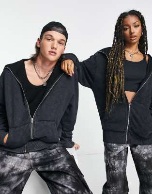 Balaclava Hoodie Zip - Sweat à Capuche Avec Cagoule Intégrée - Homme Et Femme - Couleurs Multiples, Taille S à XXL - Hiver, Vent, Sports Outdoor