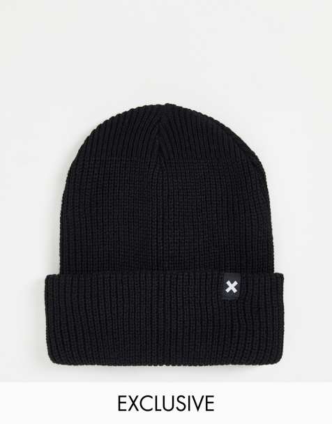 COLLUSION Unisex - Berretto nero con logo - view 1
