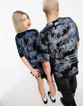 ASOS DESIGN unisex oversized t-shirt with Fast and Furious licence