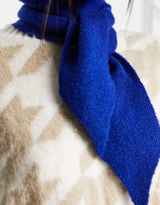 COLLUSION Unisex - Bonnet enveloppant - Bleu, 3 de 4