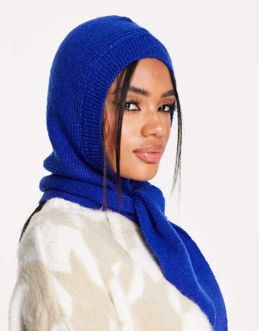 COLLUSION Unisex - Bonnet enveloppant - Bleu, 4 de 4
