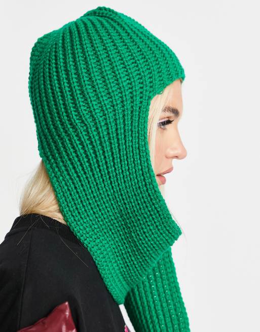 Green hat and on sale scarf