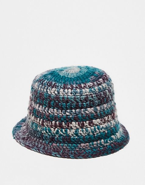 Towelling Safari Sun Hat in Turquoise – Get Crooked