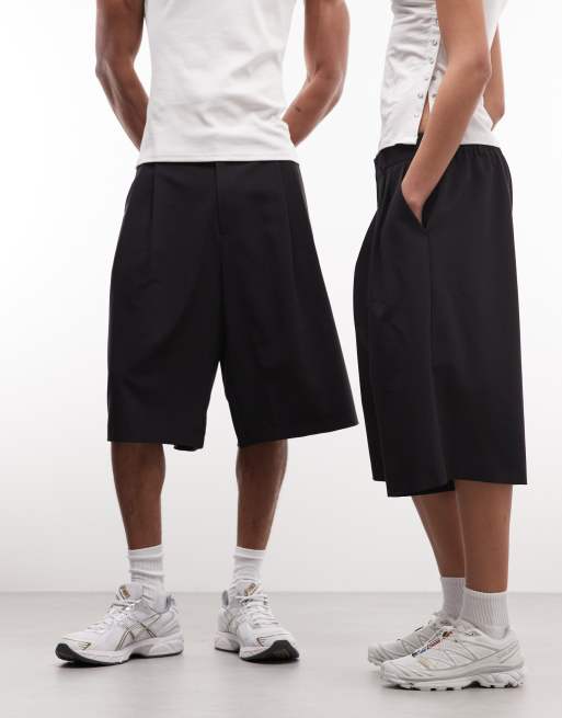 COLLUSION Unisex - Elegante jort in zwart, 2 van 4