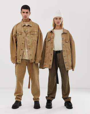 collusion oversized denim jacket