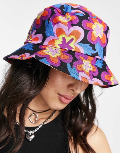 Bucket hat sale floral