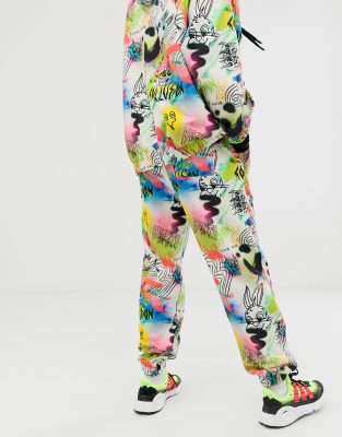 morgan printed joggers