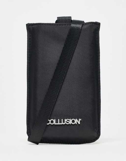 COLLUSION – Unisex-Handyhülle in Schwarz