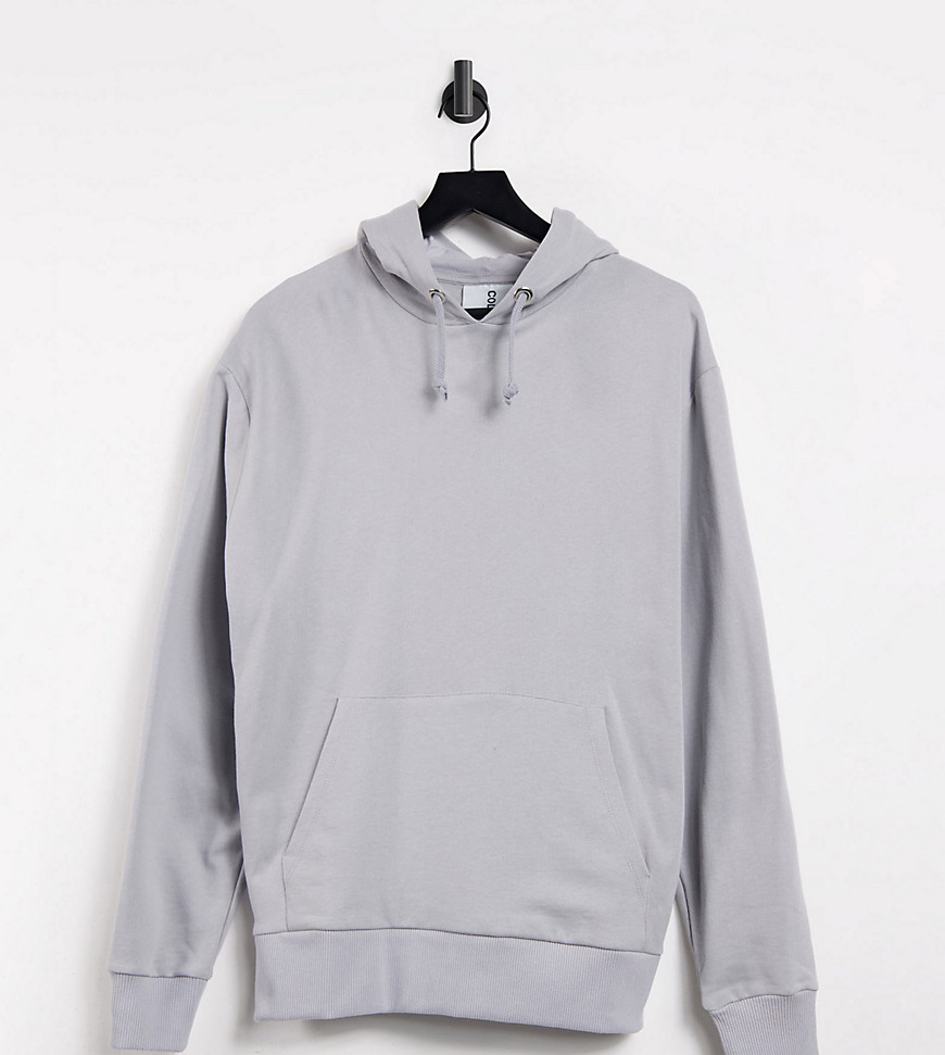 COLLUSION Unisex hoodie in gray-Grey