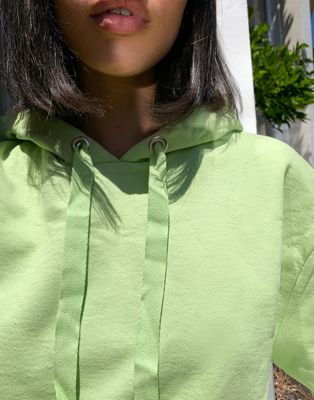 pastel green hoodie