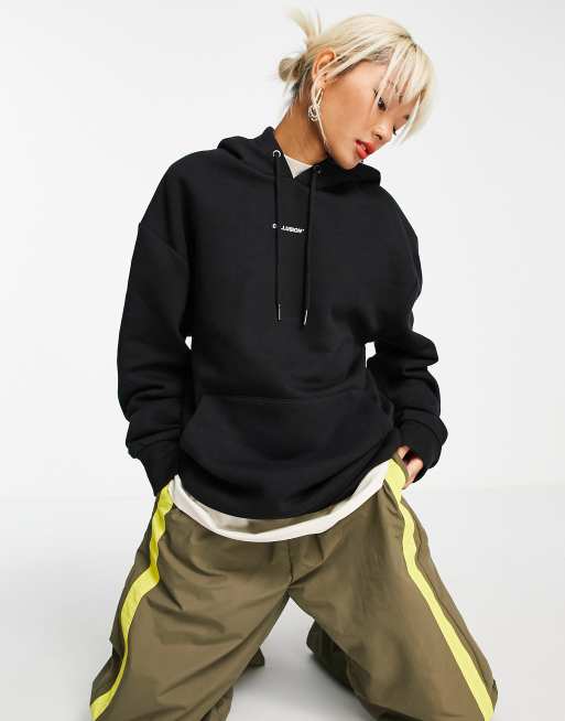 COLLUSION Unisex hoodie with flame logo print, 2 of 4