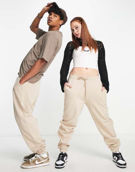 COLLUSION – Unisex – Jogginghose in Stone