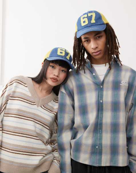 COLLUSION – Unisex – Kappe in Blau mit Stickerei - view 1