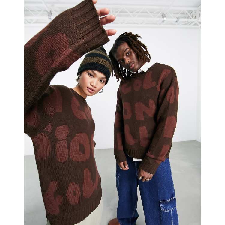 Collusion コリュージョン COLLUSION Unisex knitted 3D textured