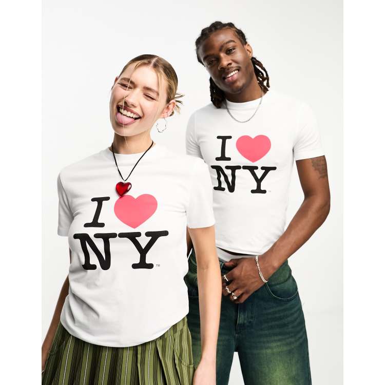 Tee Shirt Love New York, Love Ny Shirt Y2k