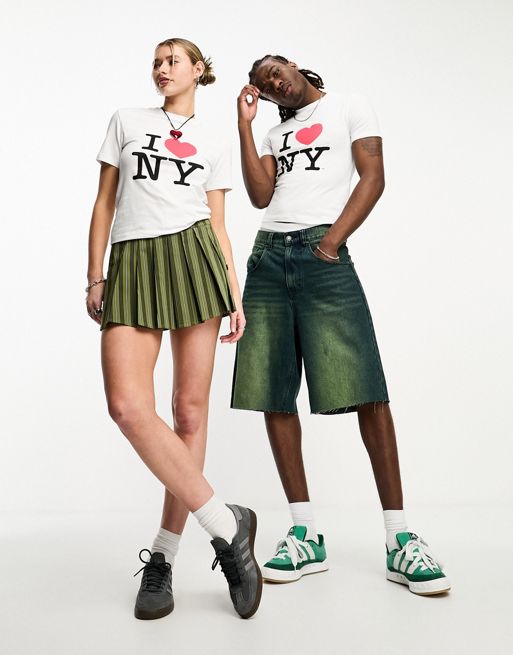 Love Ny Crop Top Y2k, Love Ny Shirt Y2k, Tee Shirt Love Ny