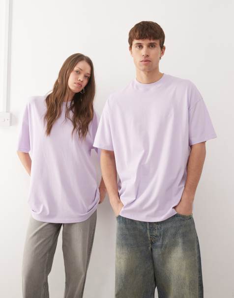 COLLUSION Unisex - Lilla t-shirt - view 1