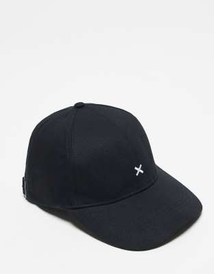 Collusion Unisex logo cap in black