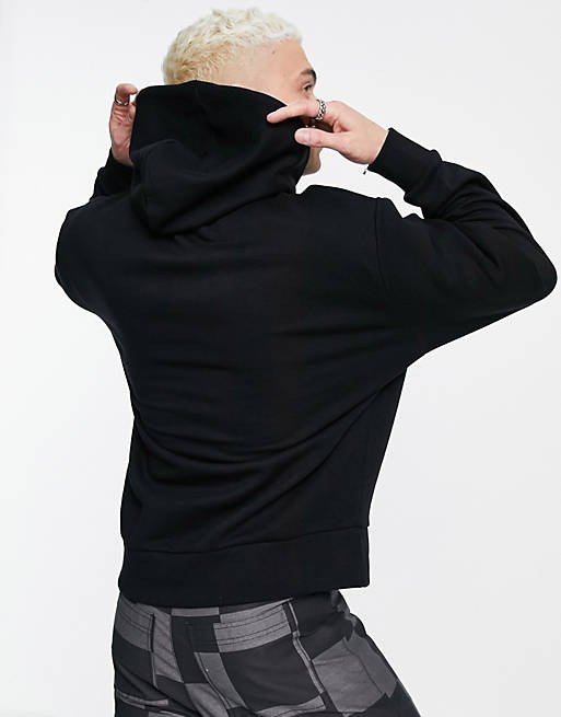 Hoodies & Sweatshirts COLLUSION Unisex logo hoodie in black 