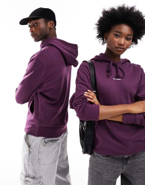 Jordan Unisex fleece hoodie in washed purple