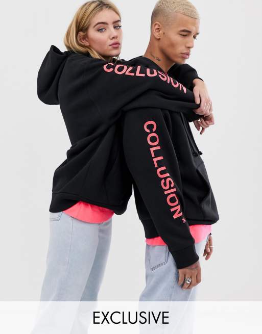 Asos collusion hoodie cheap