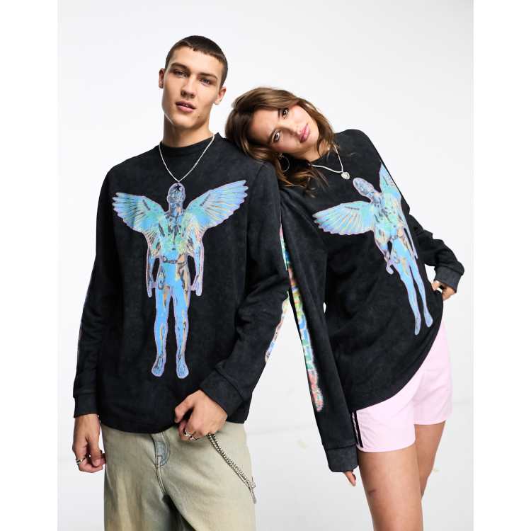 Angel 2025 print sweatshirt