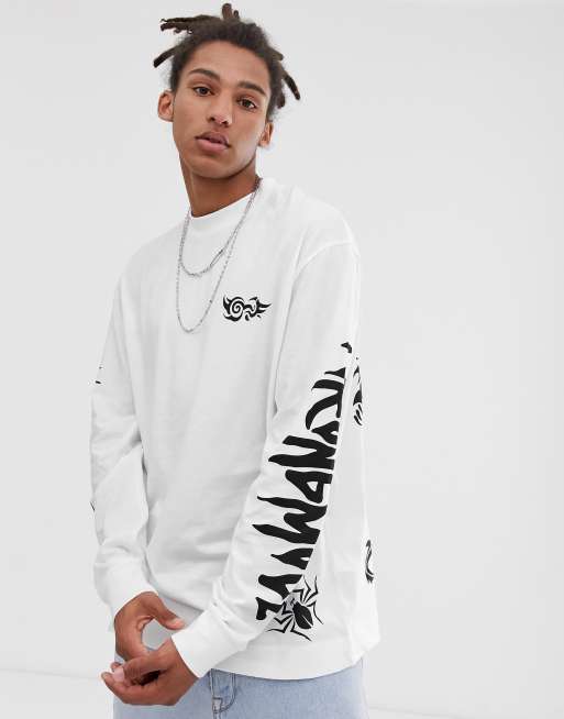 Asos t shirt discount manche longue homme