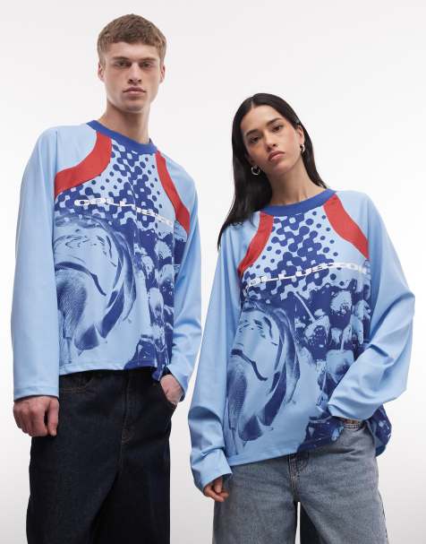 COLLUSION Unisex - Maillot de football - Bleu - view 1