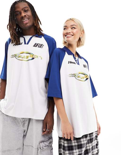 COLLUSION Unisex - Maillot de football - Multicolore