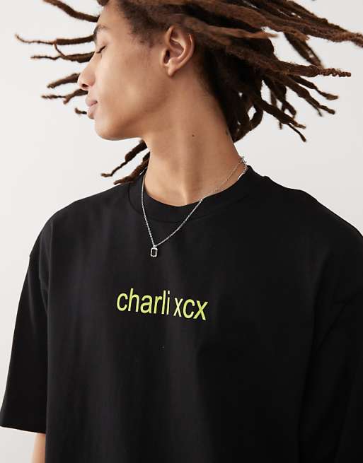 COLLUSION Unisex official Charli XCX BRAT boxy skater fit t COLLUSION Unisex official Charli XCX BRAT boxy skater fit t