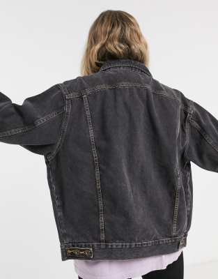 collusion oversized denim jacket
