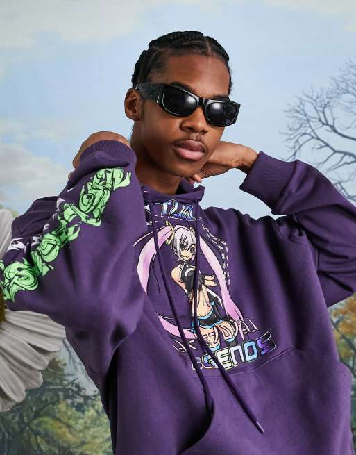 Primitive x dragon ball best sale z nuevo piccolo purple hoodie