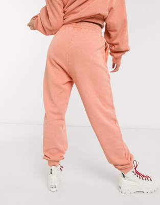 orange joggers