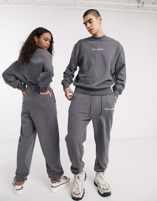 Collusion discount oversized joggers