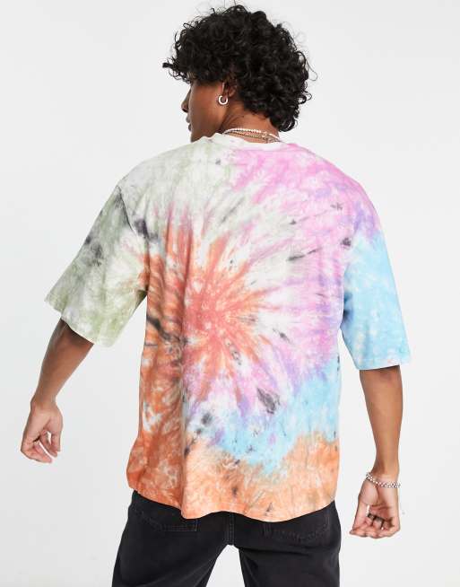 Oversized tie dye deals shirt