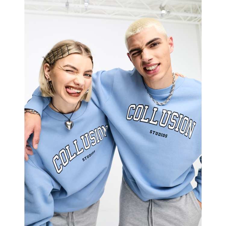 Collusion oversized sweatshirt sale