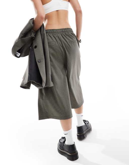 COLLUSION Unisex - Pantalon de jogging d'ensemble à carreaux style costume décontracté à enfiler, 2 de 4
