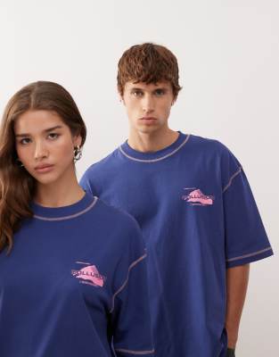 Collusion Unisex Printed T-shirt