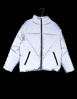nike reflective puffer jacket