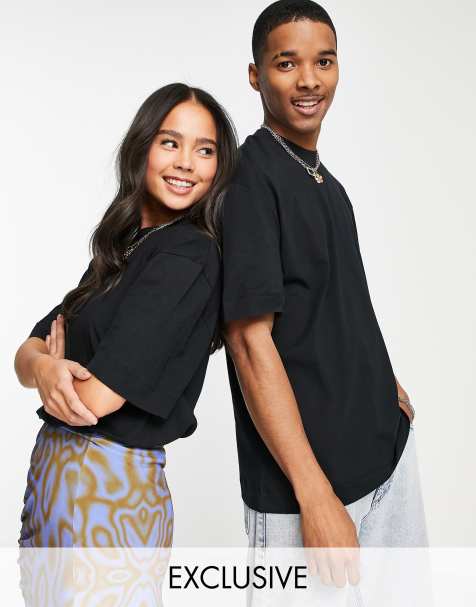 COLLUSION – Unisex – Schwarzes T-Shirt - view 1