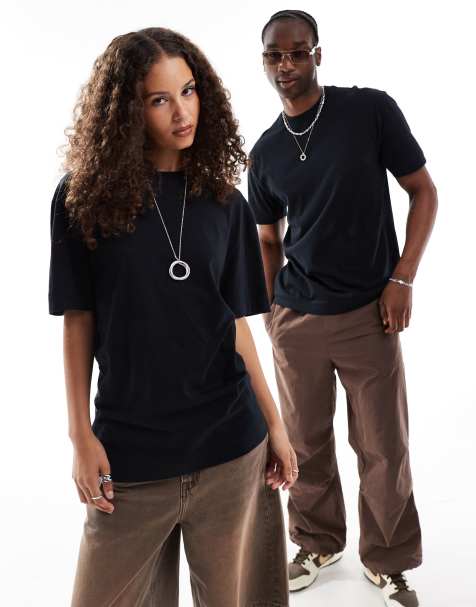 COLLUSION – Unisex – Schwarzes T-Shirt - view 1
