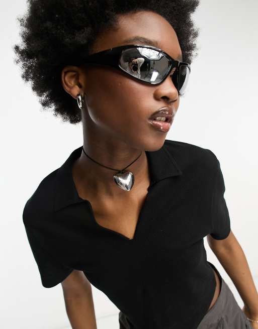 COLLUSION Unisex - Sort polotop, 2 af 4