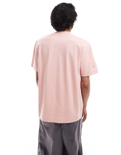 COLLUSION Unisex - T-shirt en piqué - Rose, 2 de 4