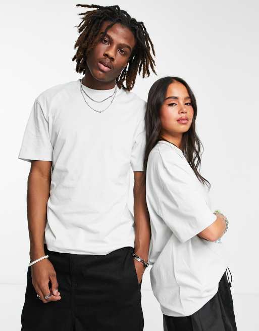 COLLUSION Unisex T shirt Gris clair ASOS