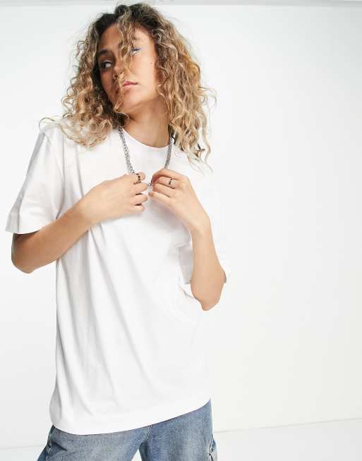 COLLUSION Unisex t-shirt in white | ASOS