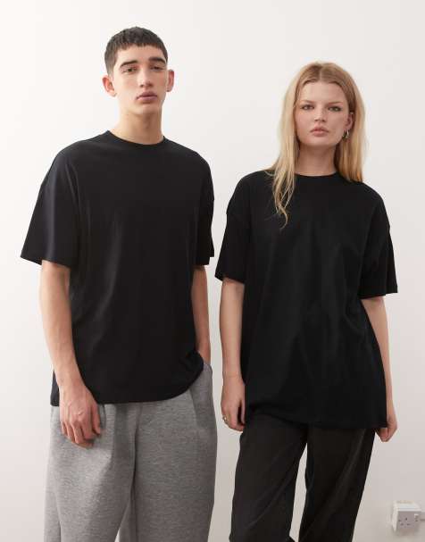 COLLUSION Unisex - T-shirt nera - view 1