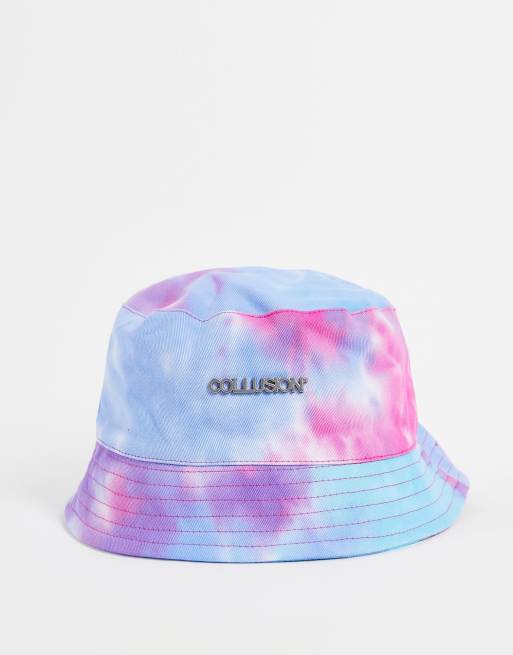 Purple Metallic Bucket Hat